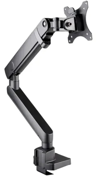 StarTech Stolové rameno pre monitor čierna / Držiak monitora / VESA 75x75-100x100 / 17-34" / nosnosť 8 kg (ARMSLIM2USB3)