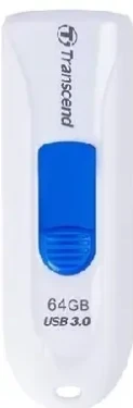 Transcend JetFlash 790 64GB bielo-modrá / Flash disk / USB 3.2 Gen 1 - (USB-A 3.0) (TS64GJF790W)