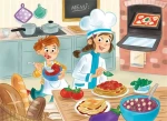 Clementoni PUZZLE Povolanie: Kuchárka