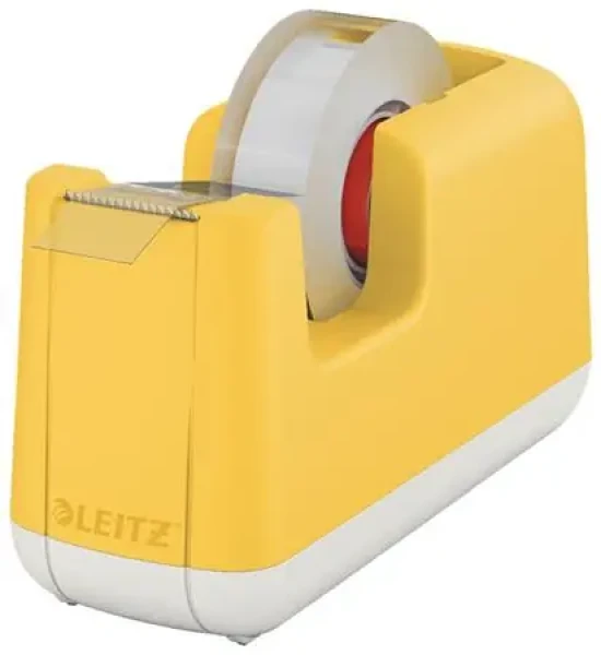Leitz Cosy Odvíjač lepiacej pásky teplá žltá / Na pásky do 19 mm x 33 m (53670019)