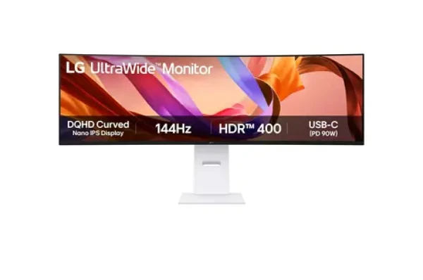 49" LG 49U950A-W biela / IPS / 5120x1440 / 32:9 / 400cd-m2 / 144Hz / 5ms / HDMI / DP / VESA (49U950A-W.AEU)