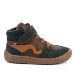 Chlapčenské celoročné členkové barefoot topánky TEX GO BROWN+ Froddo G3110265-17 - 34