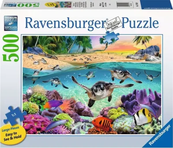 Ravensburger Puzzle Korytnačie mláďatá XXL