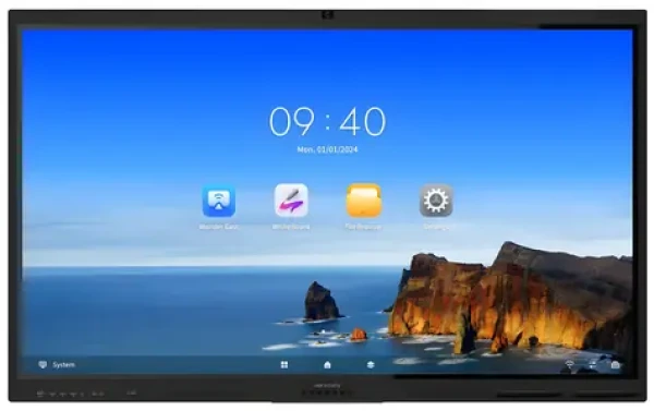 65" HIKVISION Interaktívny dotykový panel / 4K / Android 13 / 8GB / 128GB / Dotyk 40 bodov / USB-C / HDMI / BT (DS-D5B65RB/FL)