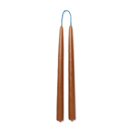 Ferm LIVING Sviečka Dipped Candles Amber – set 2 ks