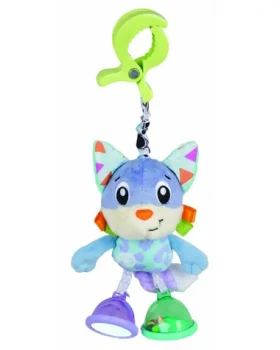 Playgro - Závesná polárna líška s klipom