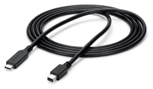 StarTech čierna / Kábel USB-C - Mini DisplayPort / 4K 60Hz / 1,8 m (CDP2MDPMM6B)