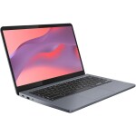 Lenovo IP Slim 3 Chrome 14IAN8 sivá / 14 FHD T / Intel Core i3-N305 / 8GB / 256GB eMMC / Intel UHD / ChromeOS (83BN001UMC)