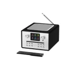 Majority Homerton 2 čierna / Internetové rádio / DAB+ / FM / internet (MajoHome2B)