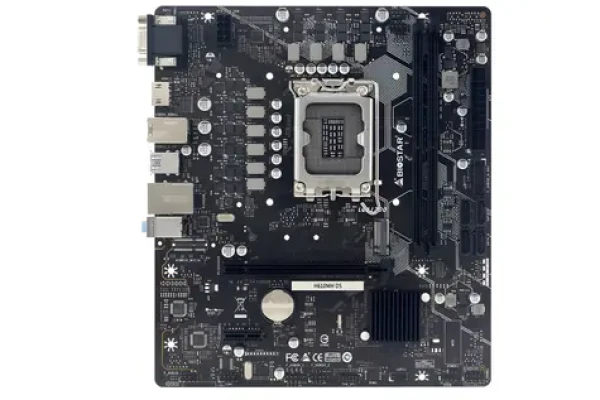 Biostar H610MH D5 / H610 / LGA 1700 / 2x DDR5 / PCIe x16 / 4X SATA III / 1x GLAN / mATX (H610MH D5)