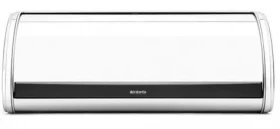 Brabantia Roll Top Chlebník lesklá strieborná / nerez oceľ / 16 L / 44.5 x 17.3 x 26.2 cm (312601)