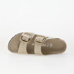 Tenisky Birkenstock Arizona Big Buckle Natural Leather Patent Women High-Shine Oyster EUR 37