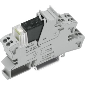 WAGO 788-354 reléový modul, 24 V/DC, 16 A, 1 prepínací, 1 ks; 788-354