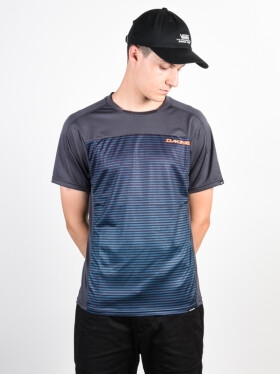 Dakine SYNCLINE SLATE BLUE STRIPE tričko na bicykel - S