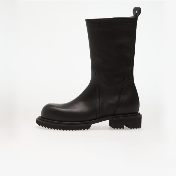 Tenisky Rick Owens DRKSHDW Leather Boots - Creeper Gabe Black EUR 8