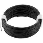 Econ connect KL004SW10 opletenie / lanko, 1 x 0.04 mm², čierna, 10 m; KL004SW10