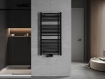 MEXEN - Ares vykurovací rebrík/radiátor 1200x600 mm, 620 W, čierna W102-1200-600-00-70