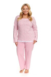 Dámske pyžamo 7151 plus - Doctornap Růžová 3XL