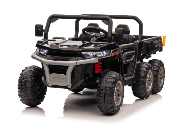 Mamido Mamido Elektrické autíčko Farmer Truck 24V 4x200W čierne