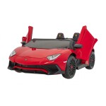 Mamido Detské elektrické autíčko Lamborghini Aventador SV červené