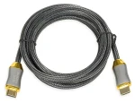 Kábel HDMI 2.1 8K 2 m strieborná / Kábel HDMI / 8K/4K/1080p / Pozlátené konektory (ITVFHD08)