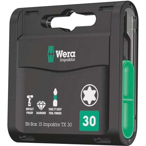 WERA Bit-Box 15 Impaktor TX (05057776001)