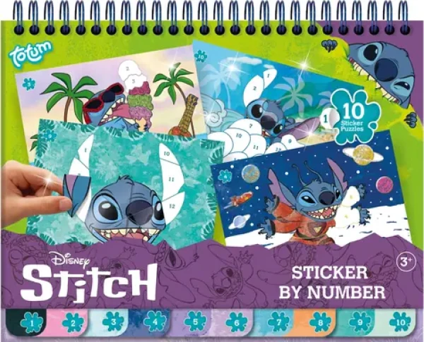 TOTUM Nalepovanie podľa čísel Stitch