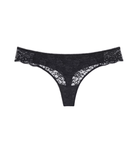 Dámske tangá Amourette Hipster String - BLACK - black 0004 - TRIUMPH BLACK 44