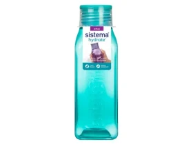 Sistema Hydrate Square Hranatá fľaša so skrutkovacím viečkom 475 ml mätová (8592001423114)