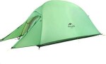 Naturehike UPDATED Cloud UP 2 210T svetlo zelená / Stan pre 2 osoby / 280x130x100 cm / vodný stĺpec: 3000 mm (NH17T001-T???)