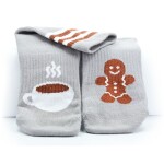 Ponožky Little Shoes Coffee, 1 pár Veľkosť ponožiek: 35-38 EU EUR