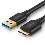 Ugreen Kábel USB-A 3.0 (M) - Micro USB 3.0 (M) 2m čierna (6957303818433)