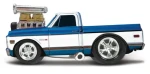Maisto Muscle Machines - 1972 Chevrolet C10 Pickup modro-biela