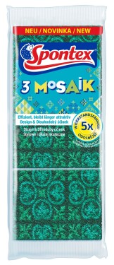Spontex Mosaik špongia na nnádoby