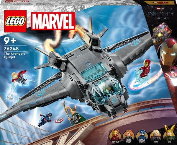 LEGO® MARVEL 76248 Stíhačka Avengers Quinjet