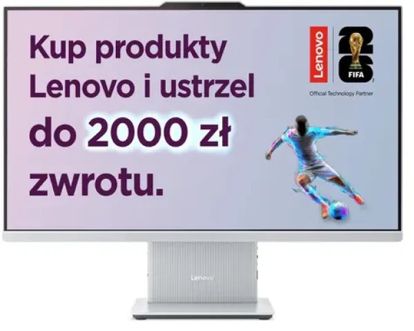 Lenovo IdeaCentre AIO 27ILL11 sivá / 27" FHD / Intel Core Ultra 5 226V / 16GB / 512GB SSD / Intel Arc 130V / W11H (F0JW001WPB)