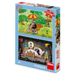 Dino Krtkov deň 2x48 Puzzle
