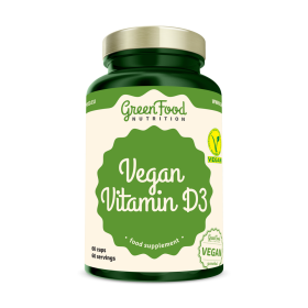 GreenFood Nutrition Vegan vit D3 60cps