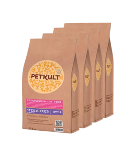 Petkult Cat Sterilized - 4x2kg