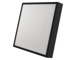 Stropné/nástenné LED osvetlenie Nexxo 30x30 cm, čierne štvorcové%