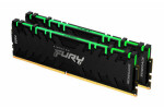 Kingston FURY Renegade RGB 32GB (2x 16GB) DDR4 3600MHz / CL16 / DIMM / 1.35V / Non-ECC / Un-Registered / 1Gx8 (KF436C16RB1AK2/32)