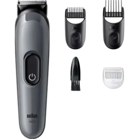 Braun Series 3 AIO3500 tmavo šedá / Zastrihávač / 3 nástavce / 0-21 mm / 50 min prevádzka (AIO3500)