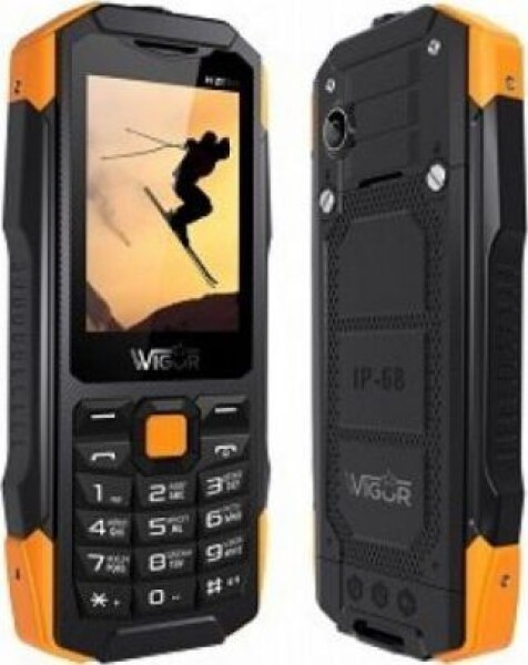 Wigor Wigor H ZERO (Black) Dual SIM 2.4 QVGA 240x320/ SC6531E32Mb/ ROM 32Mb/ IP68, BT, 2G Wigor