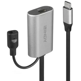 Lindy USB-C aktívny predlžovací kábel čierna / Kábel USB / USB 3.2 Gen 1 / 5 Gbit / s / 5 m (43271)