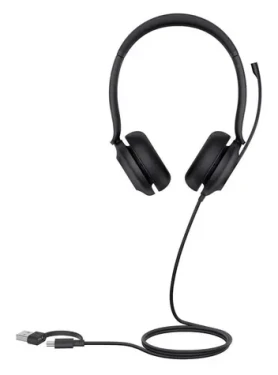 Yealink UH35 / Slúchadlá / Microsoft Teams / USB-C/USB-A / Obojstranné (UH35 DUAL TEAMS USB-C/A)