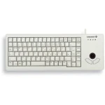 Cherry G84-5400LUMDE-0 šedá / Klávesnica s trackballom / drôtová / USB / DE layout (G84-5400LUMDE-0)