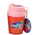 Mamido Squishy guličky z polystyrénu v tégliku oranžová