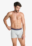 Pánske boxerky 3pack 17301733 M70 plaid-gray-red-tm.modrá - Jockey XL šedá,tm.modrá,červená