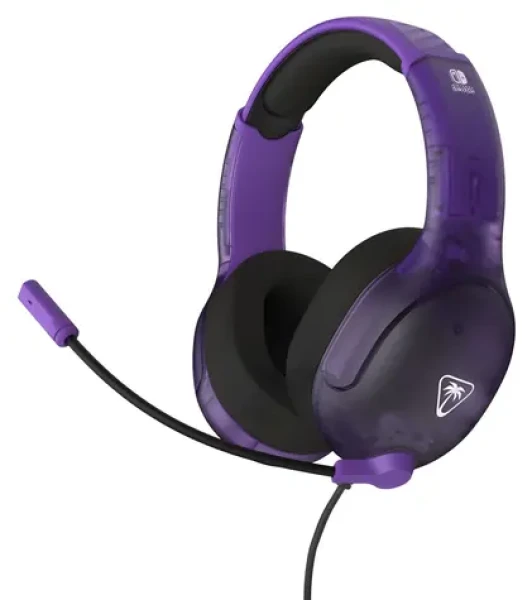 Turtle Beach Airlite Fit fialová / Herné slúchadlá / Nintendo Switch / 3,5 mm jack / 40mm meniče