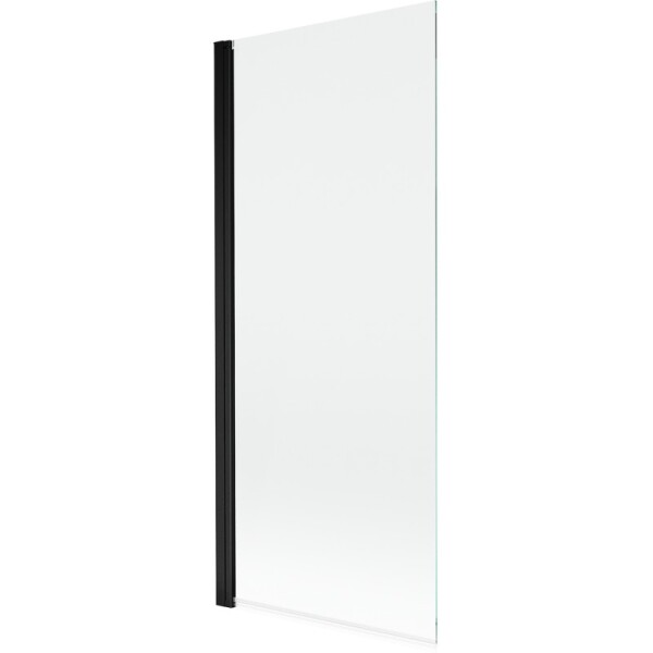 MEXEN - MIST vaňová zástena 80x150 cm 6mm 1-s, čierna, číra 8A9-080-001-70-00